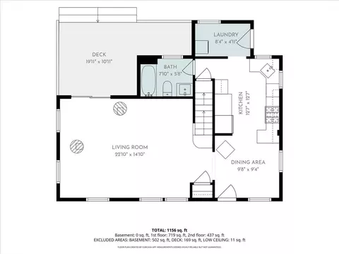 Floorplan - 64 Camp Opechee, Centerville, MA 02632 photo 3 of 4