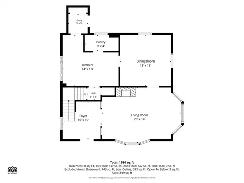 Floorplan - 544 Main St, Acushnet, MA 02743 photo 1 of 4