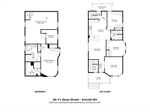 Floorplan - 69-71 Swan St, Everett, MA 02149 photo 1 of 3