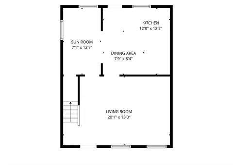 Floorplan - 2271 Main St, Warren, MA 01092 photo 1 of 3