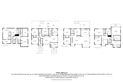 Floorplan - 37-39 Beaconsfield Rd, Brookline, MA 02445 photo 2 of 2