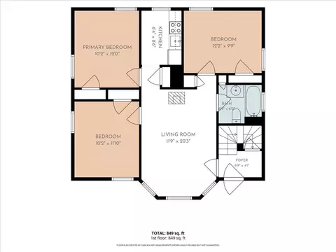 Floorplan - 121 Almy St, Fall River, MA 02720 photo 1 of 1