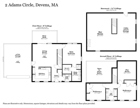 Floorplan - 2 Adams Cir, Harvard, MA 01451 photo 1 of 1