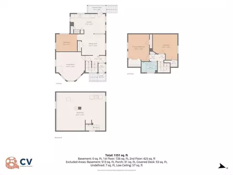 Floorplan - 8 Sylvan St, Gloucester, MA 01930 photo 1 of 3