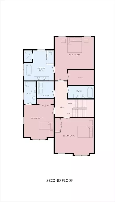 Floorplan - 55 Oak Ave, Newton, MA 02465 photo 2 of 5
