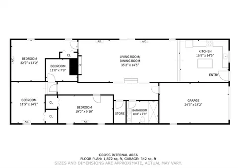 Floorplan - 24 Emerson St, Fall River, MA 02720 photo 1 of 1