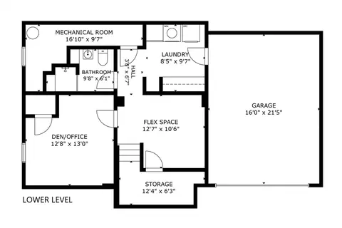 Floorplan - 52 Clinton Rd, Brookline, MA 02445 photo 3 of 3