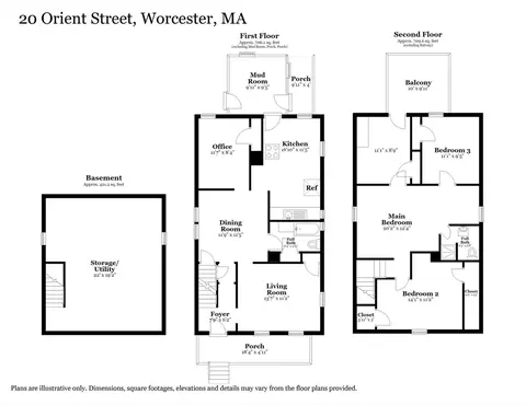Floorplan - 20 Orient St, Worcester, MA 01604 photo 1 of 1