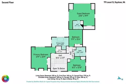 Floorplan - 791 Locust St, Raynham, MA 02767 photo 2 of 3