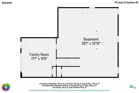 Floorplan - 791 Locust St, Raynham, MA 02767 photo 3 of 3