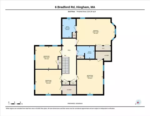 Floorplan - 6 Bradford Rd, Hingham, MA 02043 photo 2 of 3