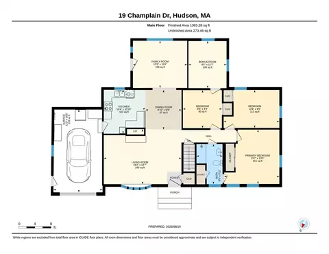 Floorplan - 19 Champlain Dr, Hudson, MA 01749 photo 1 of 2