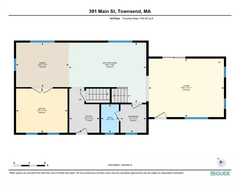 Floorplan - 391 Main St, Townsend, MA 01474 photo 2 of 4
