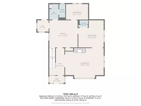 Floorplan - 43 Chilmark, Worcester, MA 01604 photo 2 of 4