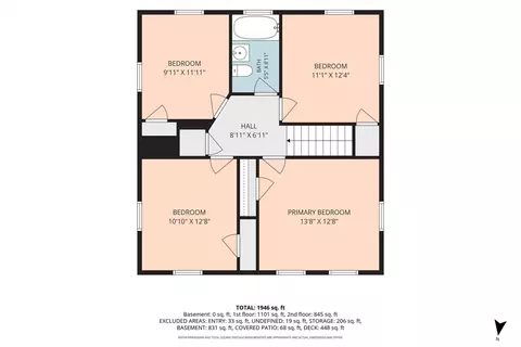 Floorplan - 33 Clearview Ave, Worcester, MA 01605 photo 2 of 3