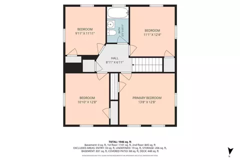 Floorplan - 33 Clearview Ave, Worcester, MA 01605 photo 2 of 3