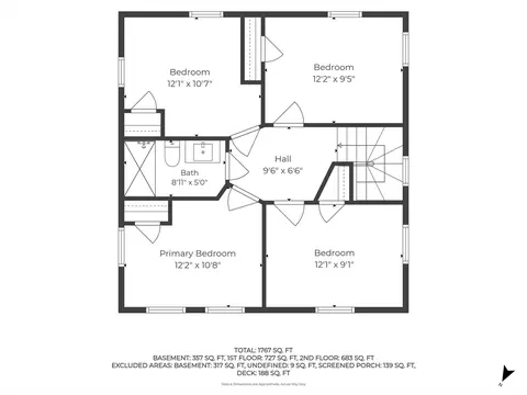 Floorplan - 16 Maple Ave, Danvers, MA 01923 photo 3 of 4