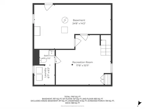 Floorplan - 16 Maple Ave, Danvers, MA 01923 photo 1 of 4