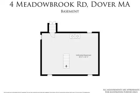 Floorplan - 4 Meadowbrook Rd, Dover, MA 02030 photo 3 of 3