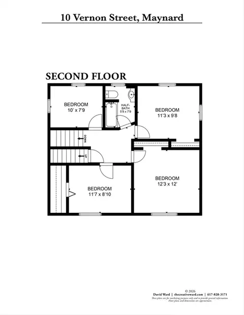 Floorplan - 10 Vernon St, Maynard, MA 01754 photo 3 of 6