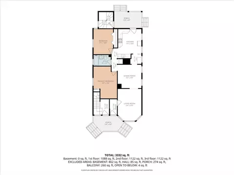 Floorplan - 15-17 Gladstone St, Everett, MA 02149 photo 1 of 3