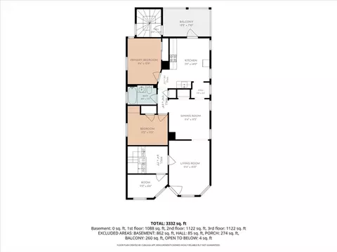 Floorplan - 15-17 Gladstone St, Everett, MA 02149 photo 3 of 3