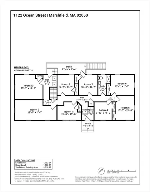 Floorplan - 1122 Ocean St, Marshfield, MA 02050 photo 1 of 2
