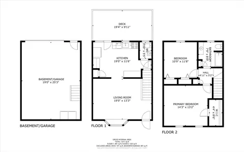 Floorplan - 15 Gibbs St #G, Worcester, MA 01607 photo 1 of 4