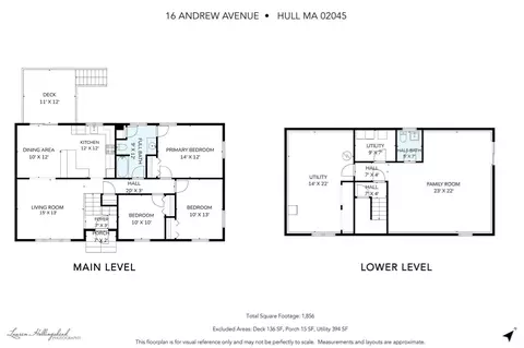 Floorplan - 16 Andrew Ave, Hull, MA 02045 photo 1 of 1