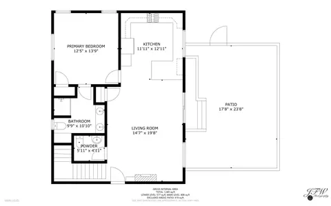 Floorplan - 16 Second #4, Barnstable, MA 02655 photo 1 of 2