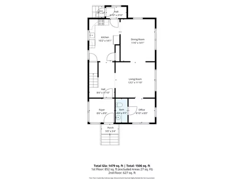 Floorplan - 5 Walcott Rd, Danvers, MA 01923 photo 2 of 3