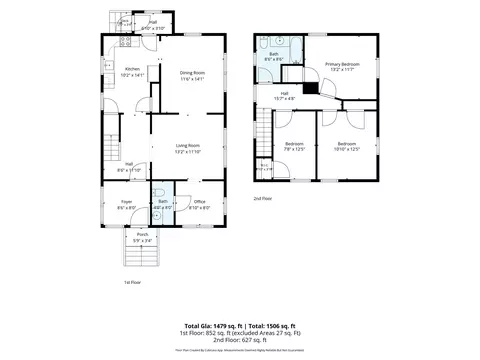 Floorplan - 5 Walcott Rd, Danvers, MA 01923 photo 3 of 3