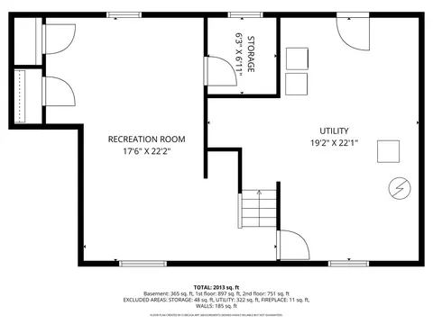 Floorplan - 20 Bonney Ln, Dedham, MA 02026 photo 1 of 4