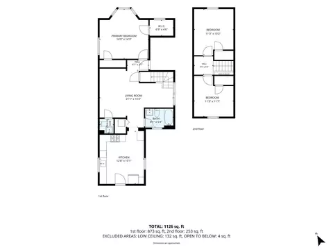 Floorplan - 19 Charnock St #2, Beverly, MA 01915 photo 1 of 1