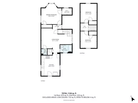 Floorplan - 19 Charnock St #2, Beverly, MA 01915 photo 2 of 2