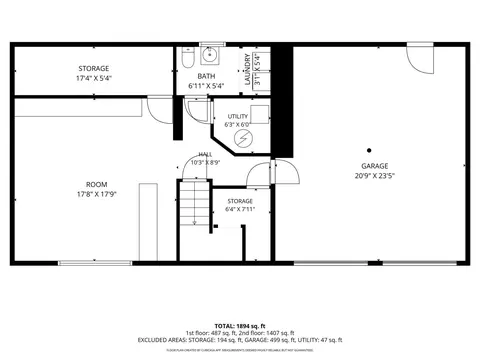 Floorplan - 26 Cedarcrest Rd, Canton, MA 02021 photo 2 of 3