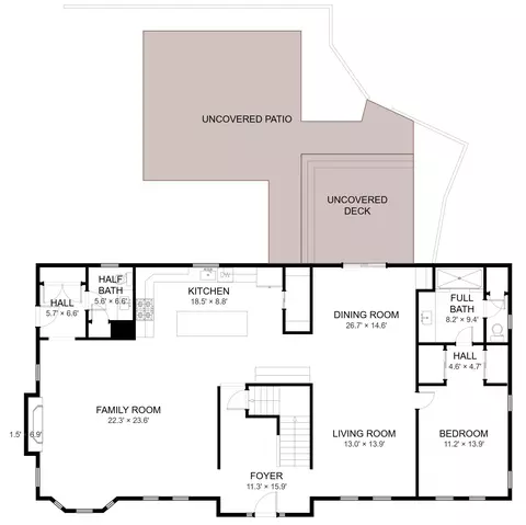 Floorplan - 2 Berthold St, Saugus, MA 01906 photo 1 of 5