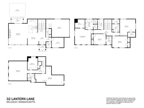 Floorplan - 32 Lantern Ln, Wellesley, MA 02481 photo 1 of 1