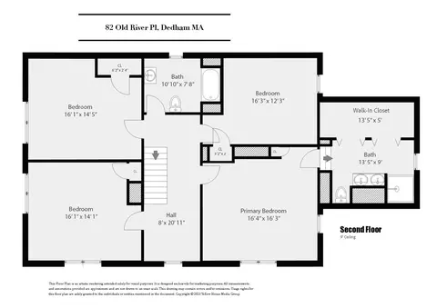 Floorplan - 82 Old River Pl, Dedham, MA 02026 photo 2 of 2