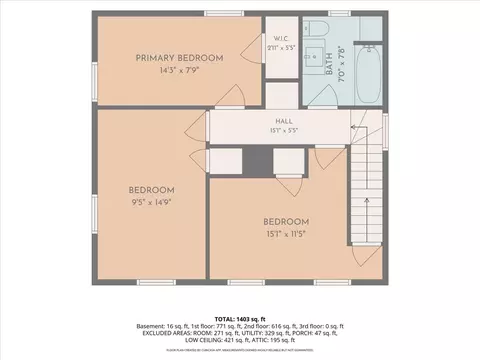 Floorplan - 2306 Wilbraham Rd, Springfield, MA 01129 photo 2 of 3