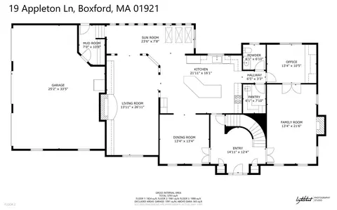 Floorplan - 19 Appleton Ln, Boxford, MA 01921 photo 2 of 3