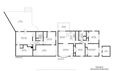 Floorplan - 8 Benelli St, Woonsocket, RI 02895 photo 1 of 1