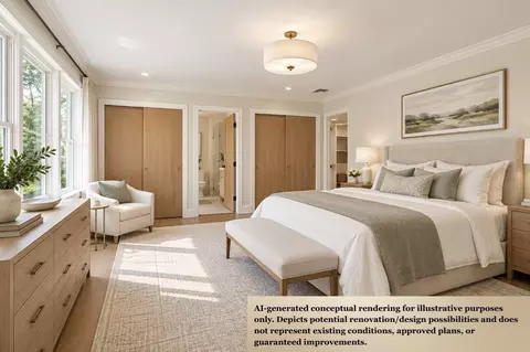 Bedroom - 205 Gardner Rd, Brookline, MA 02445 photo 4 of 4