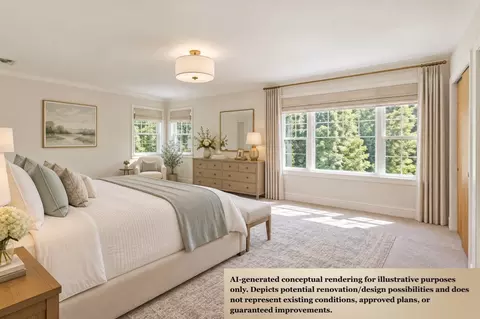 Bedroom - 205 Gardner Rd, Brookline, MA 02445 photo 2 of 4
