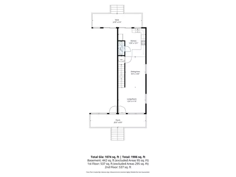 Floorplan - 46 Leverett St #1, Gloucester, MA 01930 photo 1 of 4