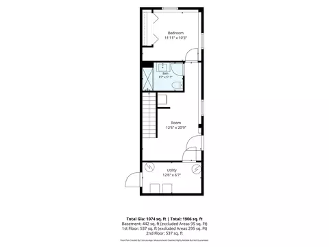 Floorplan - 46 Leverett St #1, Gloucester, MA 01930 photo 3 of 4