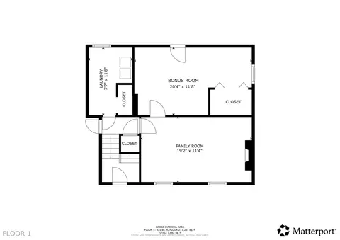 Floorplan - 23 Evergreen Way, Dedham, MA 02026 photo 1 of 2