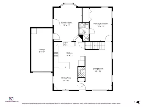 Floorplan - 8 Lyndale Rd, Worcester, MA 01606 photo 1 of 3