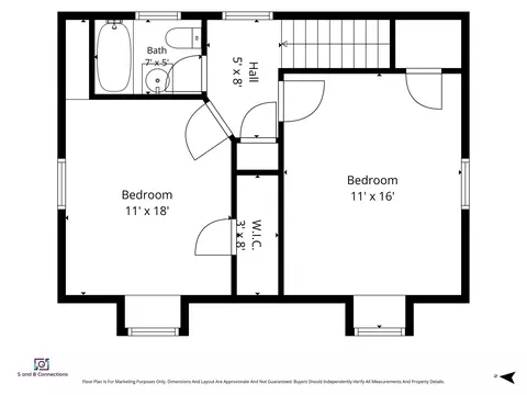 Floorplan - 8 Lyndale Rd, Worcester, MA 01606 photo 2 of 3