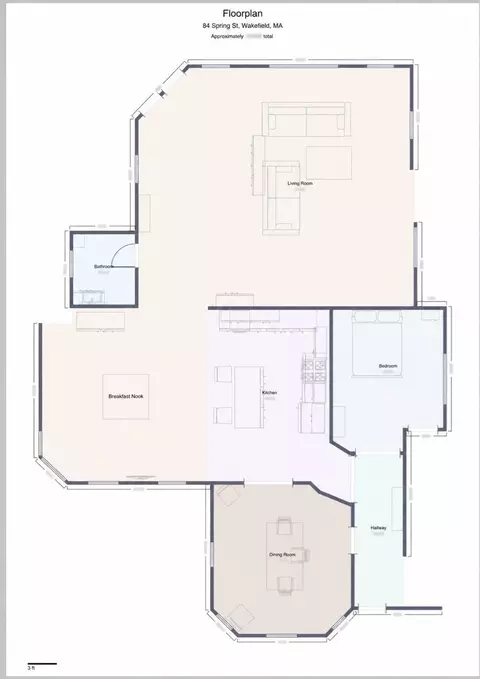 Floorplan - 84 Spring St, Wakefield, MA 01880 photo 4 of 4